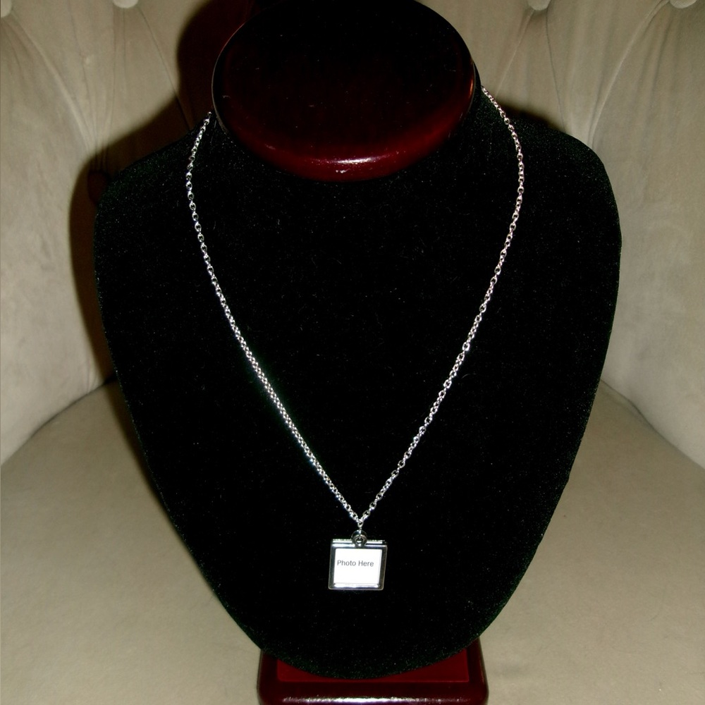 Photo Frame Necklace